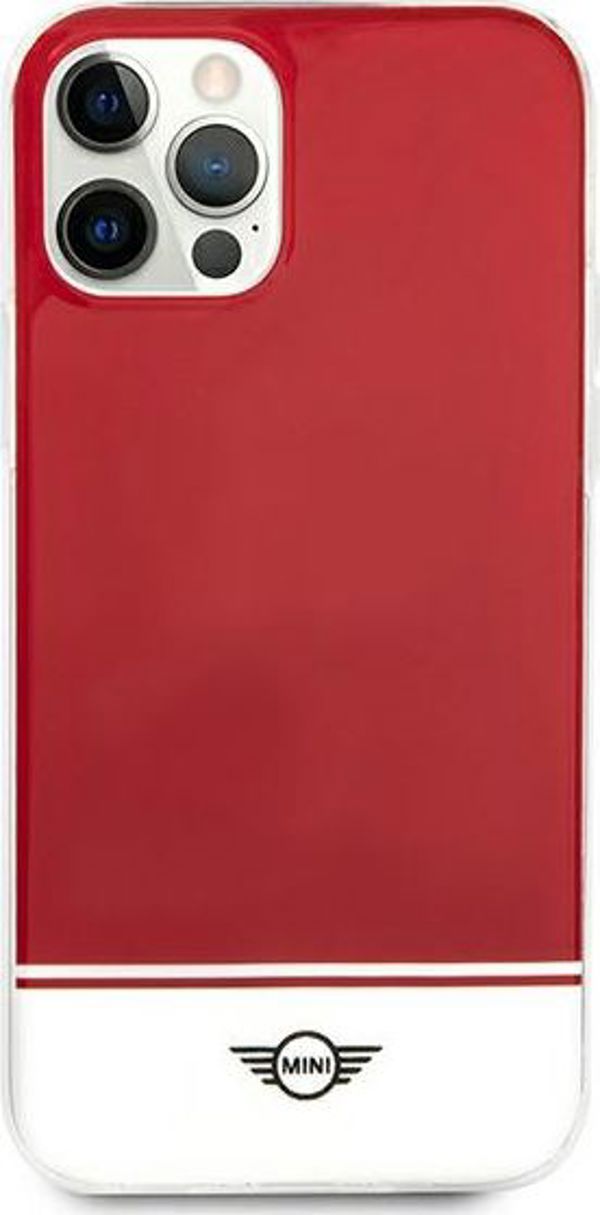 Mini Mini MIHCP12LPCUBIRE iPhone 12 Pro Max 6,7" κόκκινη σκληρή θήκη Stripe Collection