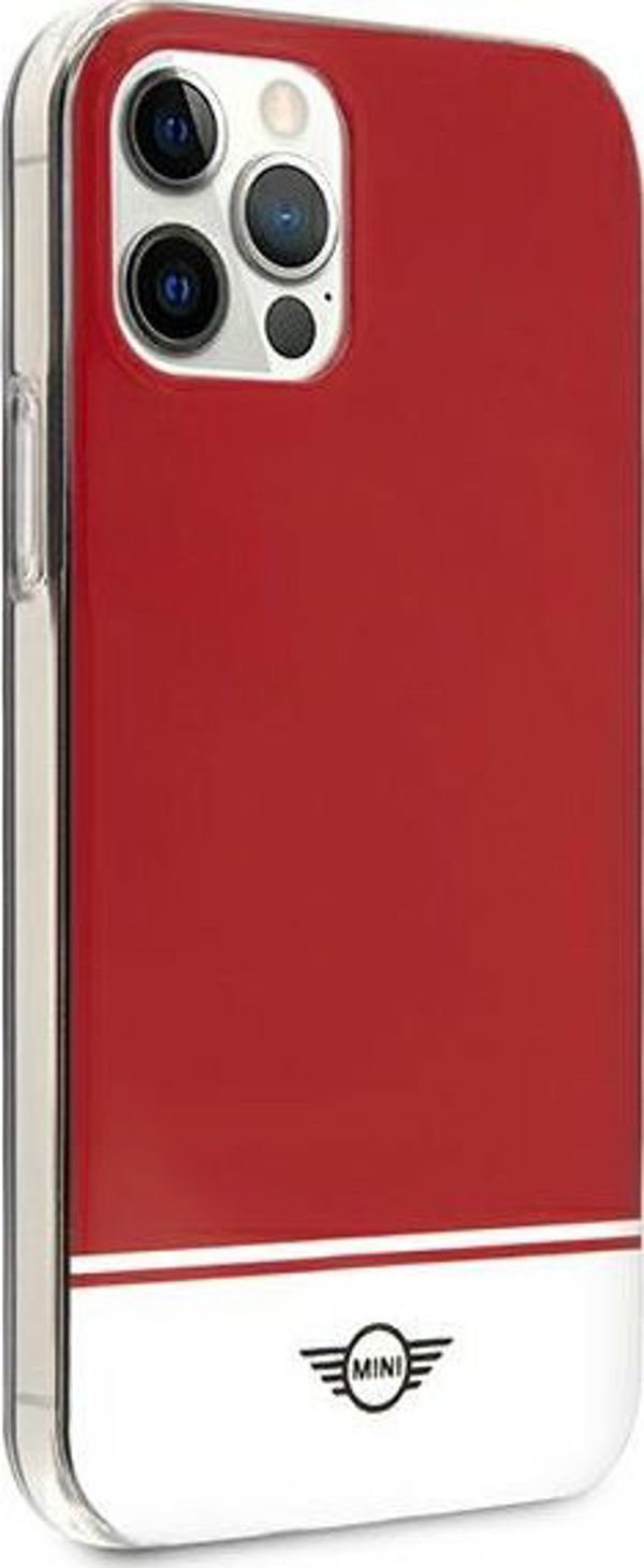 Mini Mini MIHCP12LPCUBIRE iPhone 12 Pro Max 6,7" κόκκινη σκληρή θήκη Stripe Collection