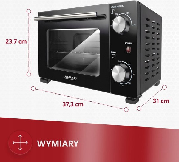 Mini φούρνος MPM MPM MPE-13 Mini φούρνος