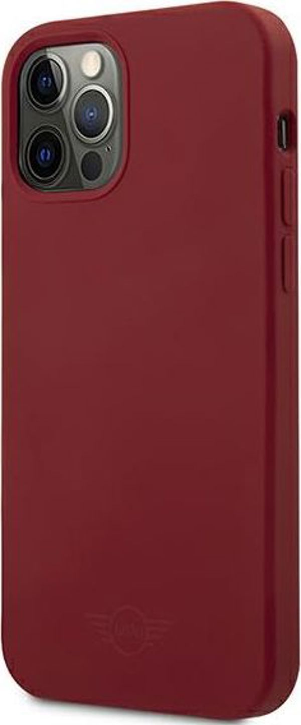 Mini Mini MIHCP12LSLTRE iPhone 12 Pro Max 6,7" κόκκινη/red σκληρή θήκη Σιλικόνης Τόνος σε Τόνο
