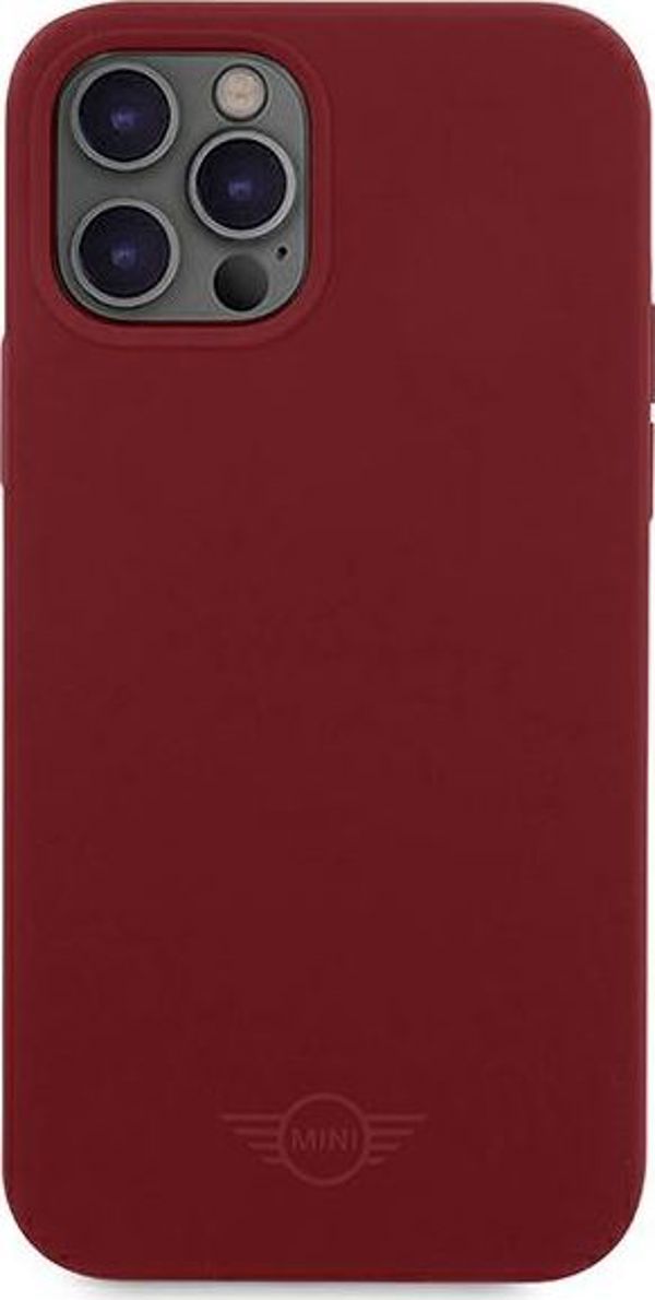 Mini Mini MIHCP12LSLTRE iPhone 12 Pro Max 6,7" κόκκινη/red σκληρή θήκη Σιλικόνης Τόνος σε Τόνο