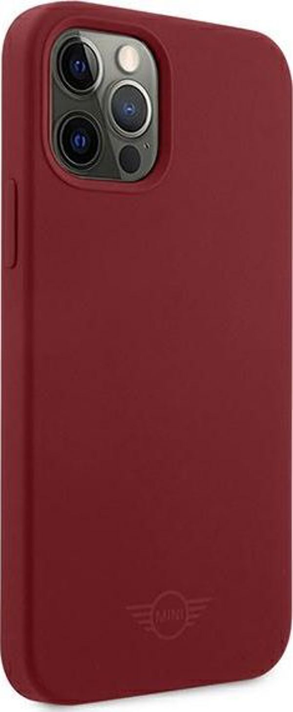 Mini Mini MIHCP12LSLTRE iPhone 12 Pro Max 6,7" κόκκινη/red σκληρή θήκη Σιλικόνης Τόνος σε Τόνο