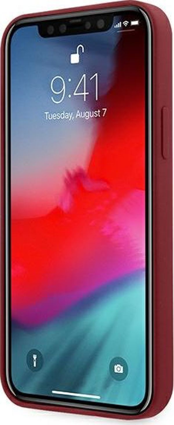 Mini Mini MIHCP12LSLTRE iPhone 12 Pro Max 6,7" κόκκινη/red σκληρή θήκη Σιλικόνης Τόνος σε Τόνο