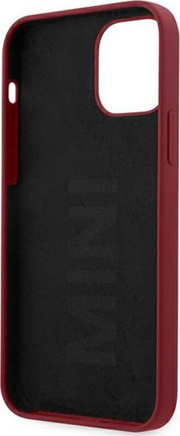 Mini Mini MIHCP12LSLTRE iPhone 12 Pro Max 6,7" κόκκινη/red σκληρή θήκη Σιλικόνης Τόνος σε Τόνο