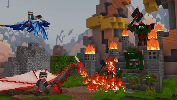 Minecraft + Πακέτο Εκκίνησης PL/EU (PS4)
