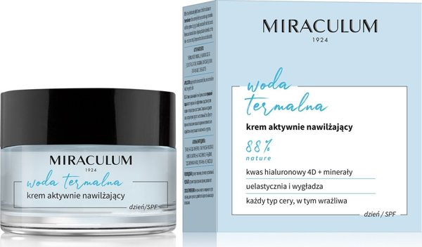 Miraculum Ενεργή Ενυδατική Κρέμα Ημέρας με Ιαματικό Νερό για Όλους τους Τύπους Δέρματος 50ml