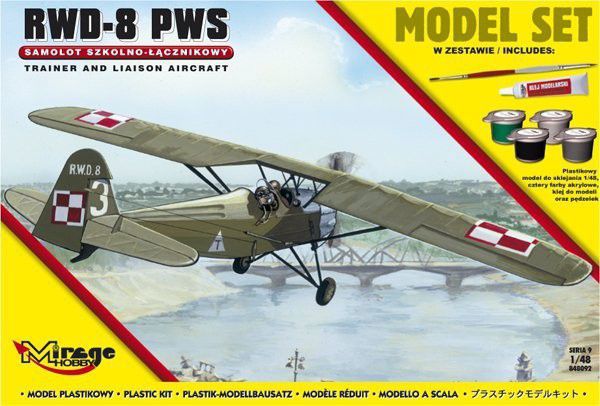 Mirage Software RWD-8 PWS model set (586913)