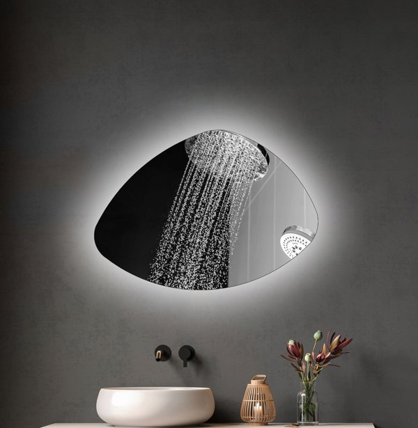ΚΑΘΡΕΦΤΗΣ ΜΕ LED LUNA ORGANIC 50X70
