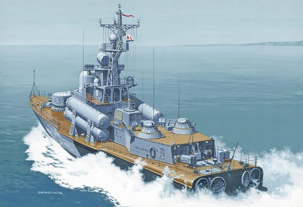 Mirage Σετ Ξυλοκατασκευής Πλοίο Tarantul III S02 40230