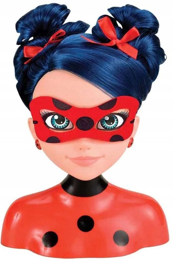 Κεφαλή στυλ MIRACULOUS Ladybug Deluxe, 50247