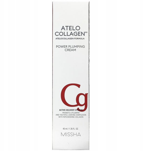 Missha, Atelo Collagen, Hydrating, Plumping, Cream, For Face, 40 ml For Women