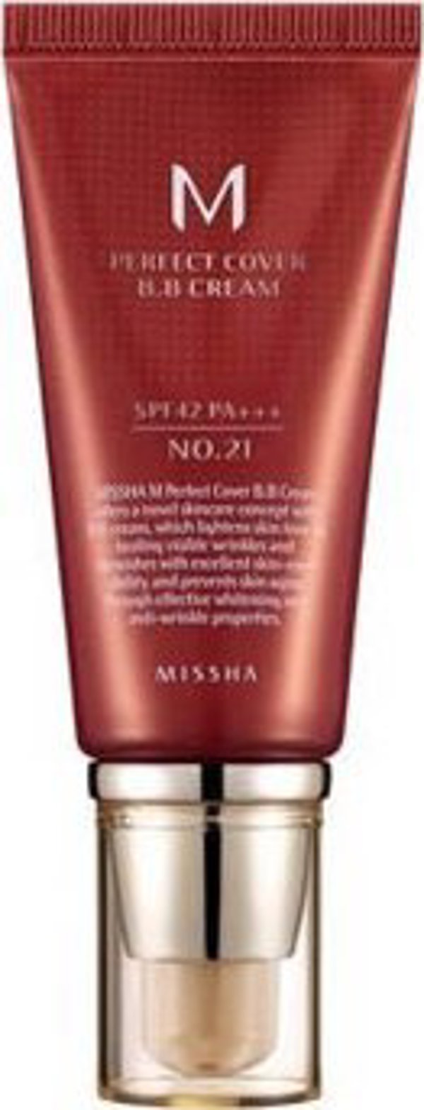 Missha Missha, M Perfect Cover BB Cream SPF42 PA+++, αρ. 21, 50 ml