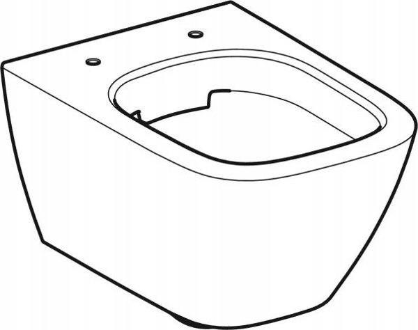 Κρεμαστή λεκάνη τουαλέτας Geberit Smyle Square Rimfree 500.379.01.1