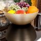 Home Styling Collection Διακοσμητικό Μπολ, Γυάλινο, Διάφανο, Ø 28 cm
