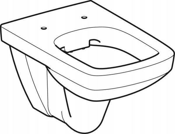 Κρεμαστή λεκάνη WC Geberit Selnova Square Rimfree 500.275.01.1