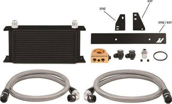 Σετ Ψυγείου Λαδιού Mishimoto για Nissan 370Z 2009+ / Infiniti G37 2008+ (Μόνο Coupe) με Θερμοστατικό
