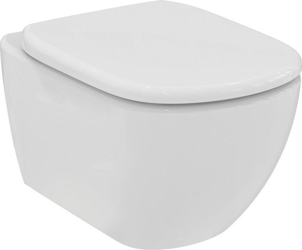 Λεκάνη WC Ideal Standard TOILET HUNG TESI RIMLESS ΜΕ ΚΑΛΥΜΜΑ ΛΕΥΚΟ