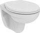 Λεκάνη WC Ideal Standard TOILET HUNG TESI RIMLESS ΜΕ ΚΑΛΥΜΜΑ ΛΕΥΚΟ