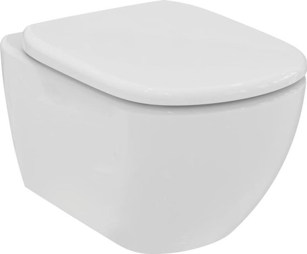 Λεκάνη WC Ideal Standard TOILET HUNG TESI RIMLESS ΜΕ ΚΑΛΥΜΜΑ ΛΕΥΚΟ