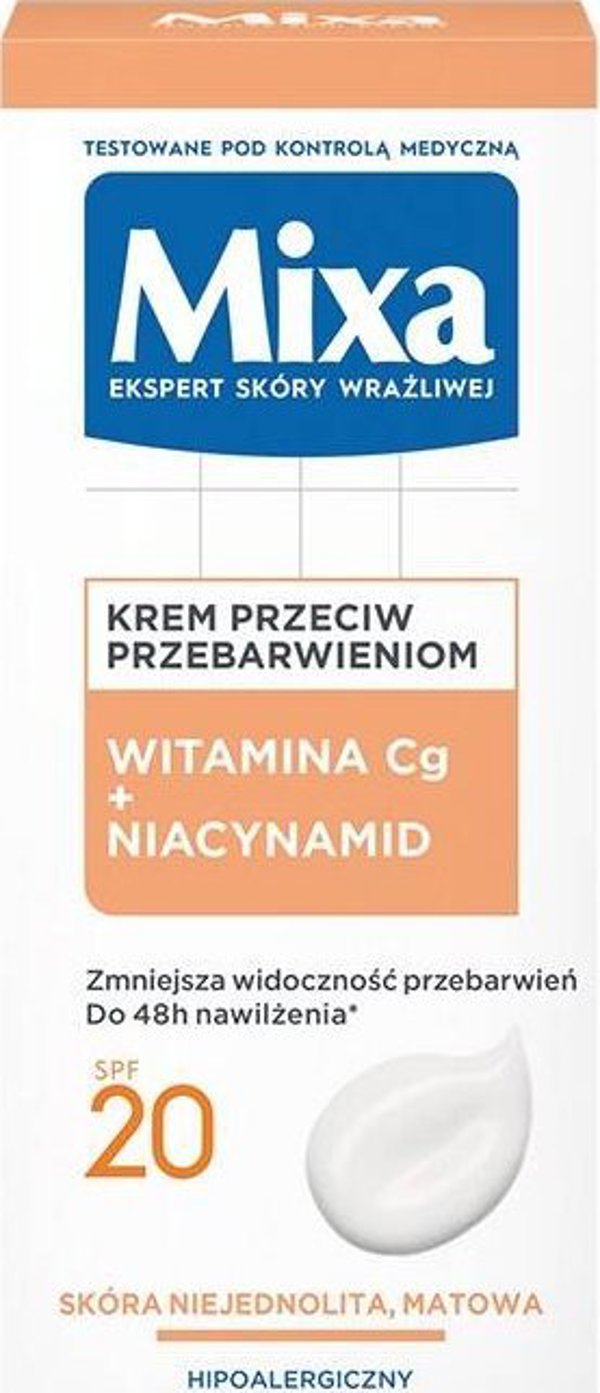 Mixa Lab αντιχρωματική κρέμα προσώπου Vitamin C + Niacinamide 50ml 14424005 3600551156712