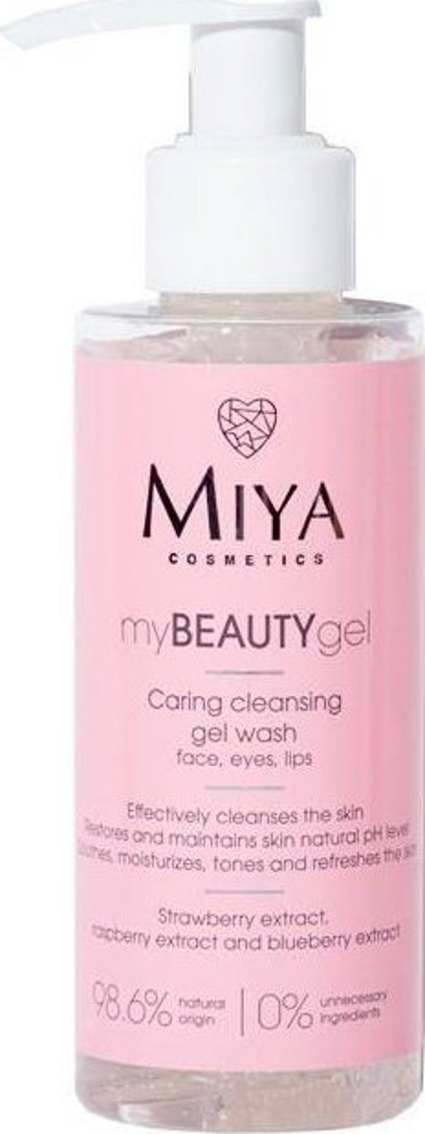 Miya My Beauty Gel Καθαριστικό Προσώπου, Τζελ Καθαρισμού & Ντεμακιγιάζ 140ml