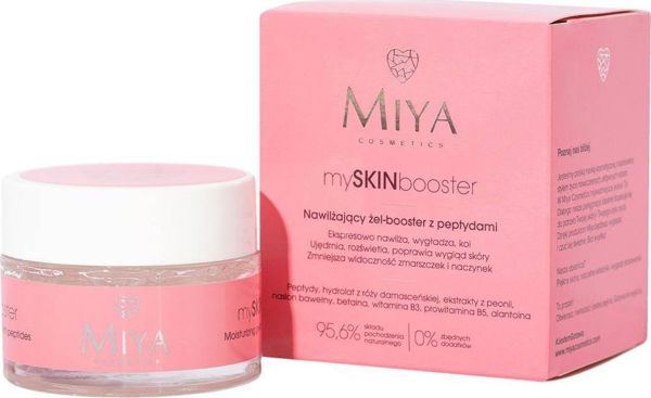Ενυδατικό τζελ-booster με πεπτίδια για το πρόσωπο Miya My Skin Booster 50ml