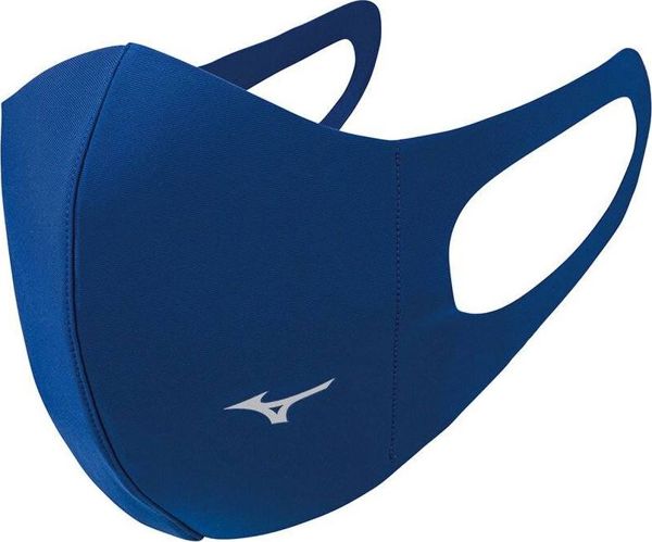 Mizuno Αθλητική Μάσκα Προσώπου Face Cover, Επαναχρησιμοποιούμενη, Μπλε, Μέγεθος M (J2GW055M27)