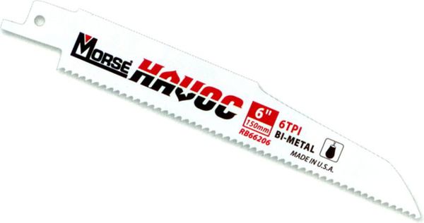 M.K. Morse Δίκοπο πριόνι Havoc 10TPI 150 x 22 x 1,6mm 3 τεμ. (MORSE-PTA-RB66210T03)
