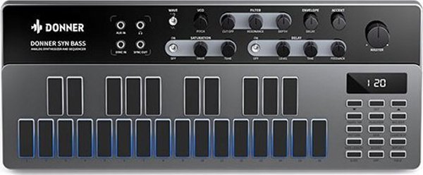 Donner B1 Αναλογικός Συνθετητής Μπάσου (Analog Bass Synthesizer) - Μοντέλο ML