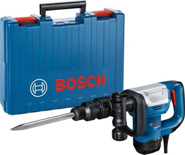 Κρουστικό σφυρί Bosch Bosch GSH 5 Professional, σμίλη σφυρί (μπλε/μαύρο, 1.100 watt, θήκη) 13958501 4059952505343