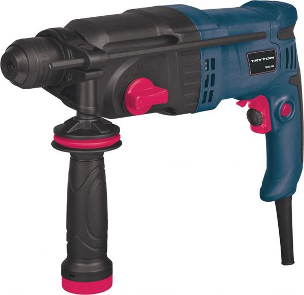 Tryton TMM900K Περιστροφικό Σφυροτρύπανο 900W SDS-Plus με 4 Λειτουργίες & Θήκη Μεταφοράς