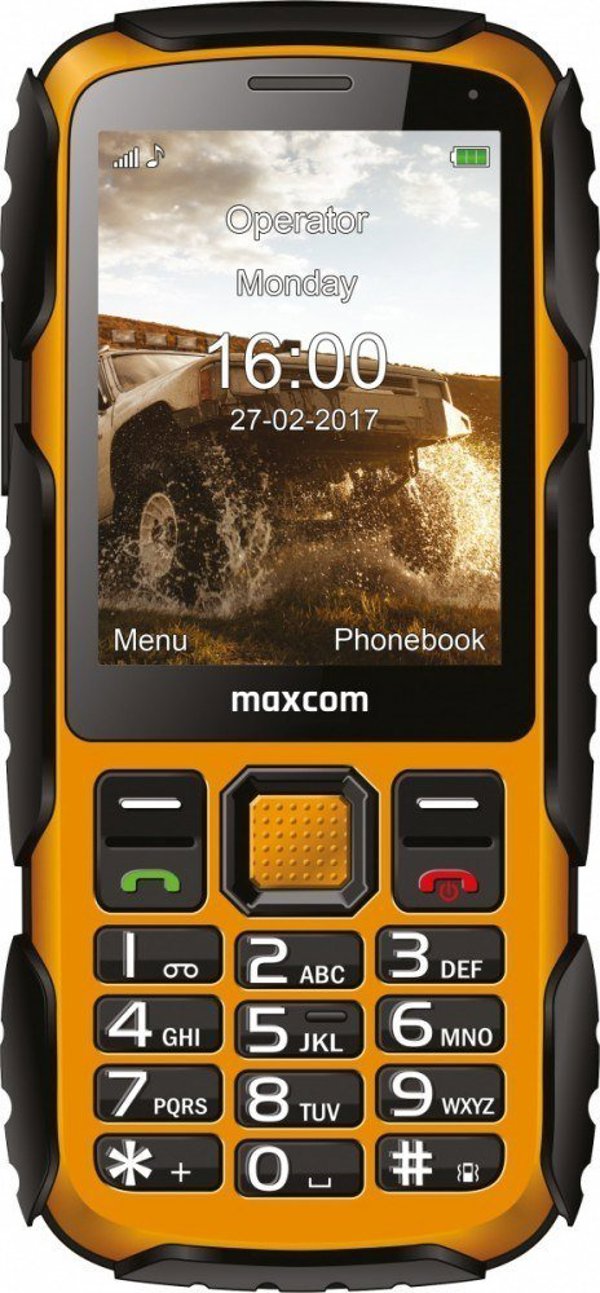 Τηλέφωνο ML MaxCom MM 920L Strong κίτρινο