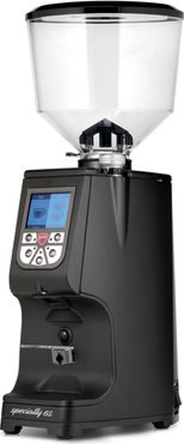 Eureka Atom Specialty 65E - Αυτόματος Μύλος Καφέ Espresso, 65mm, Μαύρο Ματ