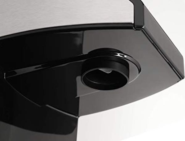 Ηλεκτρικός μύλος καφέ Melitta Melitta 1027-01 SST BK με κωνικό μύλο και οθόνη LCD, καθώς και ενσωματωμένη ζυγαριά, 39 ρυθμίσεις άλεσης, χωρητικότητα: 375 g, 160, μαύρο / ανοξείδωτο ατσάλι