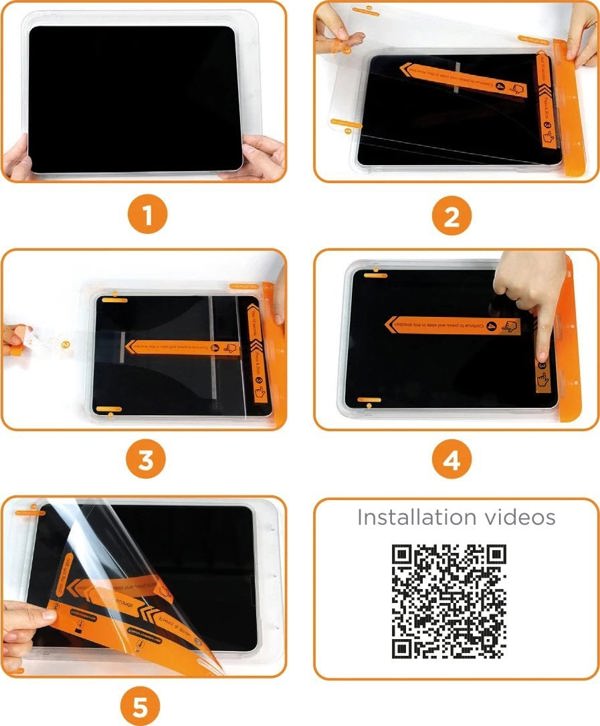 MOBILE ORIGIN Προστατευτικό Οθόνης - γυαλί για οθόνη iPad 10.2" 2021, 9ης γενιάς