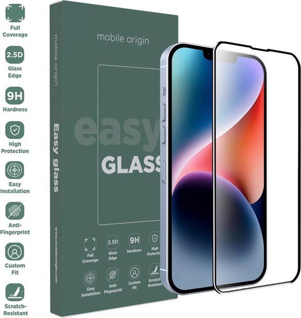 MOBILE ORIGIN Mobile Origin EasyGlass Apple iPhone 14/ iPhone 13/ iPhone 13 Pro 14279227 8594215991953