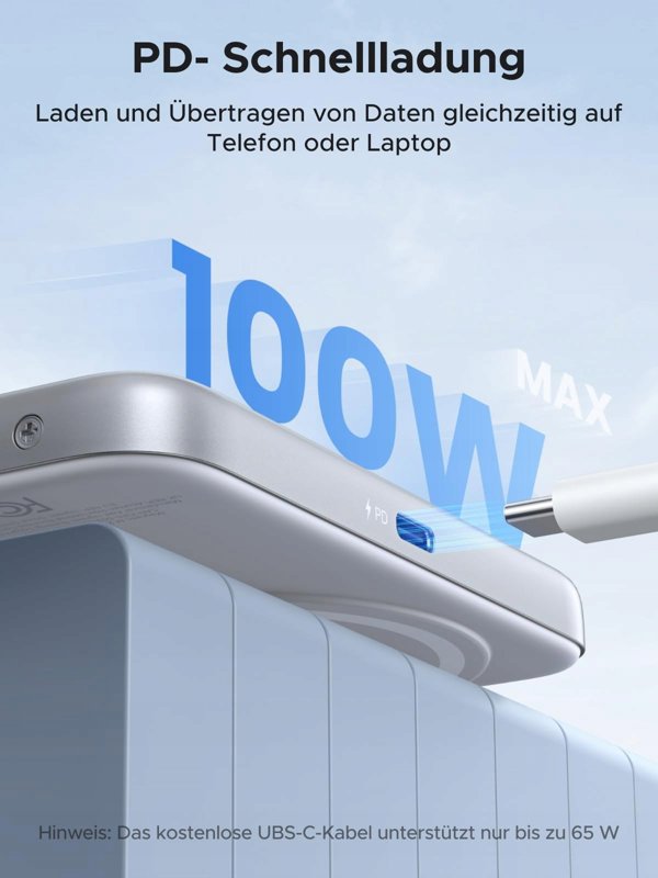 Mobilna magnetyczna obudowa na dysk SSD UGREEN D619 M.2 NVMe