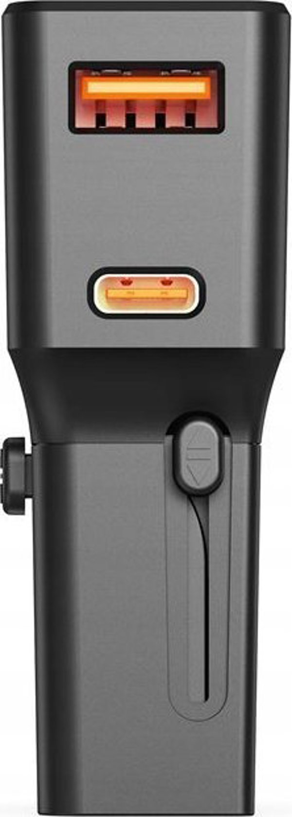 Mobile Origin Travel adapter 25W, EU/US/UK/AU, czarny (TAD25-2P-BLK)