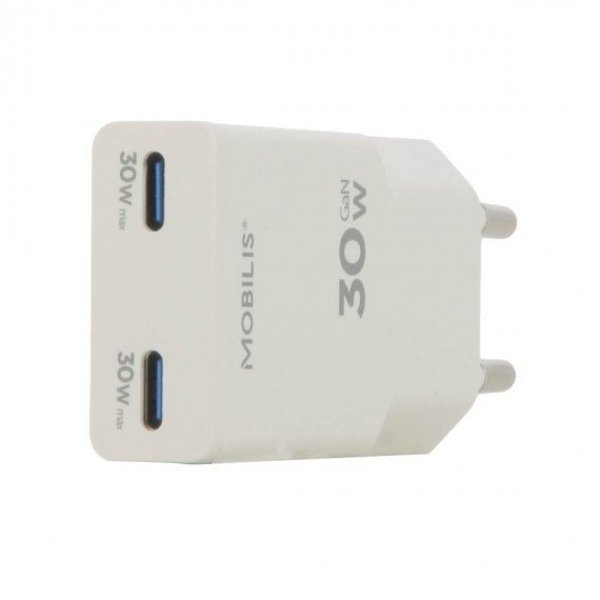 Mobilis Energia Φορτιστής Τοίχου USB-C 30W, Λευκό