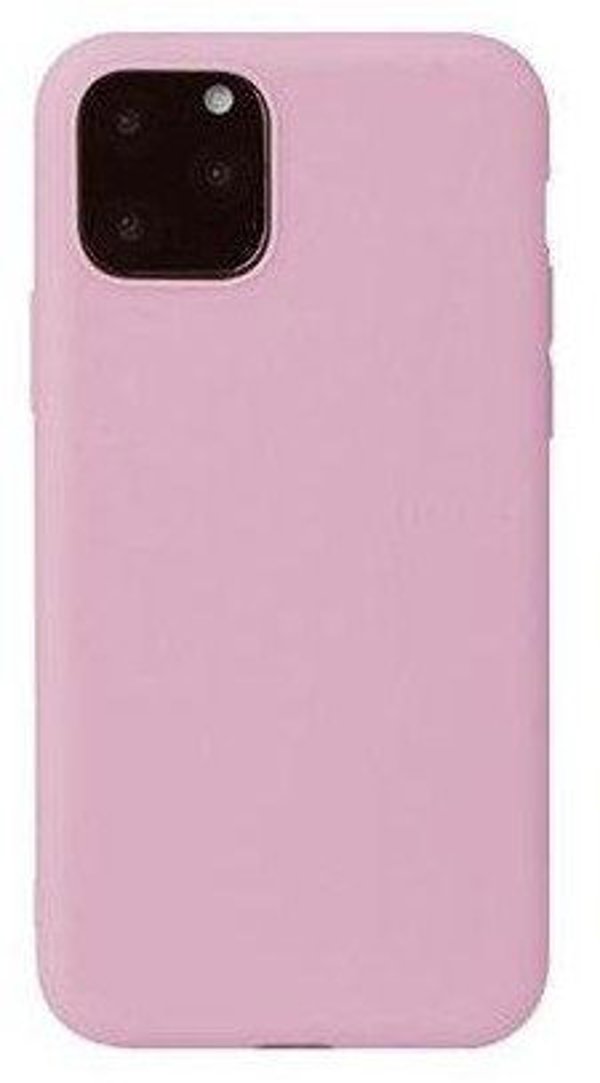 Θήκη Σιλικόνης Mocco Ultra Slim Soft Matte 0.3 mm για Apple iPhone 12 Pro Max Ροζ