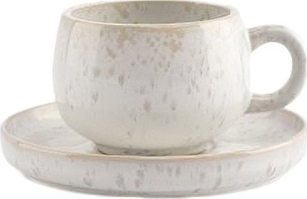 Φλιτζάνι μόκα S|P Collection Curvy Pearl, 80 ml