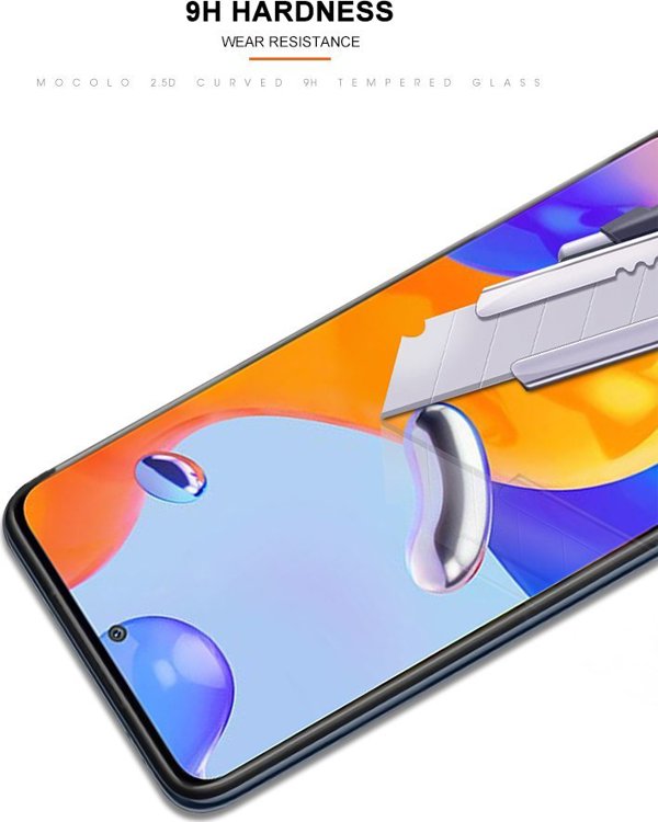 Mocolo Mocolo 2.5D Full Glue Glass - Προστατευτικό γυαλί για Xiaomi Redmi Note 11 Pro / Note 11 Pro Plus