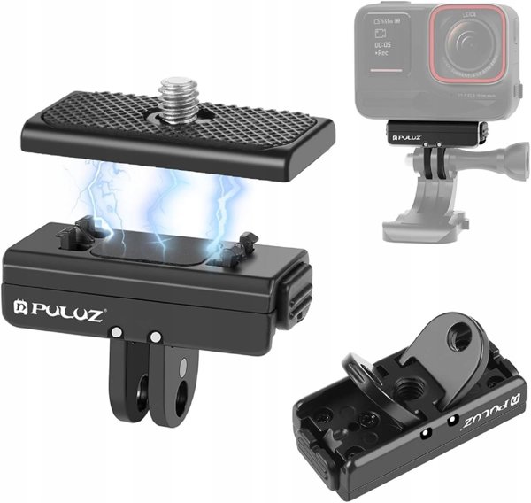 Βάση ταχείας σύνδεσης για GoPro 1/4" Κράτημα για Insta360 Ace Pro X4 / X3 / X2 X / PU965B
