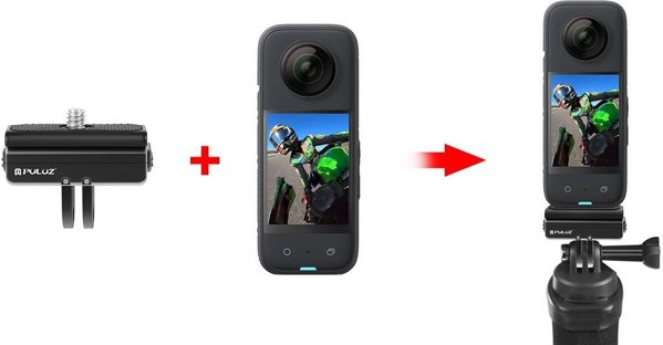 Βάση ταχείας σύνδεσης για GoPro 1/4" Κράτημα για Insta360 Ace Pro X4 / X3 / X2 X / PU965B