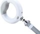 DoggyVillage Luminous Leash MT7126, Λουρί Σκύλου 3 σε 1 με Φακό LED, Διανομέα Σακουλών & Φωτισμό Λαβής, 2m, Λευκό