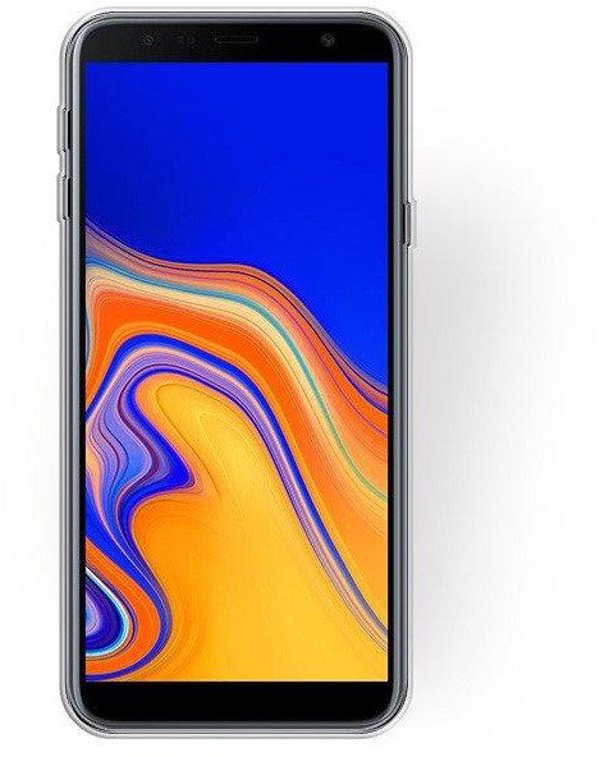 Mocco Ultra Θήκη Πλάτης 0.3 mm Σιλικόνης για Samsung J415 Galaxy J4 Plus (2018) Διάφανη