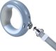 DoggyVillage MT7129 Αυτόματο Λουρί Σκύλου 3 σε 1 με Φακό LED, Φωτισμό Λαβής & Θήκη Σακουλών, 2m, Γκρι