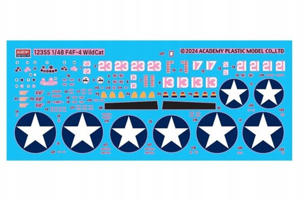 Πλαστικό μοντέλο USN F4F-4 Wildcat Battle of Midway 1/48
