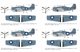 Πλαστικό μοντέλο USN F4F-4 Wildcat Battle of Midway 1/48