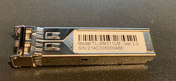 TP-Link TL-SM311LM SFP Module 1250 Mbps Multi-mode Fiber Optic Transceiver 850nm
